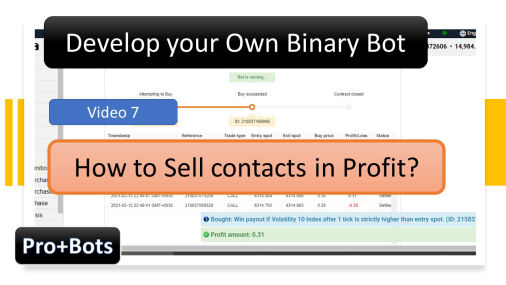 Contract Selling Binary Bot